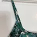 Uniqlo Green Floral Printed Front Slit Camisole Dress Size Small photo 4