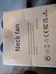 Brand new inbox neck fan. Charging cable Inc.  photo 1
