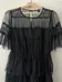 Forever 21 Chiffon Lace Ruffled Mini Shirtdress photo 5
