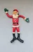 Vintage Bendy Santa Figurine photo 1