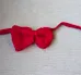 Red Fuzzy Bow Tie - Halloween Costume  photo 2