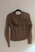 Women's Medium Jacob Paris Brown Zip-Up Hoodie photo 3