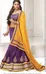 Purple/Orange Lehenga  photo 1