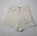High waisted cream shorts photo 1
