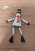 Brand New Wooden Snowman Christmas Ornament photo 1