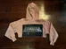 Pantera / TNA Reworked Cropped Hoodie / Small/Med photo 2