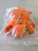 Brand New in Package Orange Turtle Plush Keychain - Gift photo 2
