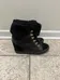 Black Fur lined wedge sneakers size US 7 photo 6