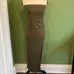 Revamped olive green sleeveless dress size large photo 2