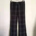 Vintage Plaid Bootcut Pants photo 1