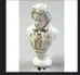 Mini Beethoven white marble bust photo 1