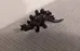 Black Stegosaurus Dinosaur Toy photo 1