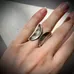 Ring with wavy detailing  photo 1