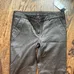 BNWT LEATHER BROWN PANTS SIZE 8 photo 5