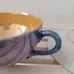 Japanese Colourful Lustre Teacup (H3Z) photo 6