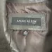 Anne klein leather coat jacket bomber zip up top cafe racer photo 3