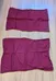 IKEA Tanja Broder Pillowcases - Burgundy (2) photo 1