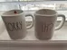 2 large mugs photo 1