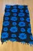 Black and Blue Floral Sarong photo 1