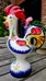 Hand-painted Portuguese Rooster Figurine photo 2