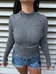 Grey sweater photo 1