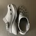 Platform black crocs size 10 photo 6
