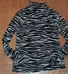 Zebra print turtleneck  photo 1