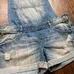 Garage womans denim overalls size 11 photo 5