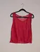 Youth Red Mesh Sleeveless Top photo 1
