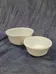 2 milk glass bowls photo 2