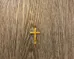 Vintage 18k Gold Crucifix photo 2