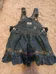 Oshkosh toddler denim overall dress 24m photo 1