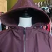 BCBG BURGUNDY JACKE /COAT SIZE MEDIUM photo 3