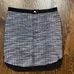 CLUB MNACO TWEED PRINT SKIRT SIZE 10ISH photo 1