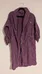 Purple Terrycloth Bathrobe - Size Medium photo 1