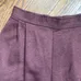 WEEKENDERS PLEATED BURGUNDY JOGGER PANTS SIZE SMALL photo 3