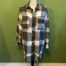 MADE IN ITALY PLAID WOOL  SHIRT WITH FRINGE photo 1