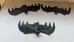 3 Black Bats - Halloween Decor  photo 1