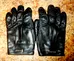 Prada Black Napa Leather Gloves w/Branded Logo Mint photo 1