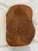 🍁 Ceramic Platter with Leaf Design, 19.5" x 13" photo 1