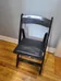 Wooden Chairs - Foldable Black Chairs (9 available) photo 2