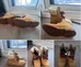 Women's Timberlands:  size 7.5 genuine 6 inch shearling trim photo 1
