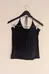Black Halter Top - Women's Medium photo 2