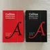 Collins English Dictionary (black) & Thesaurus (red) photo 1