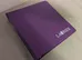 Laurier Purple 3-Ring Binder  photo 1
