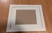 White Picture Frame with Mat photo 1
