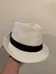 White Fedora Hat - Loft photo 1