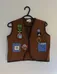 Scouts Canada Brown Vest -  Size Large photo 1
