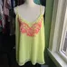 TORRID BRIGHT YELLOW SPAGIETTI STRAP TORRID SIZE 4  photo 1