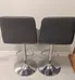 Two Adjustable Bar Stools (Grey) photo 5